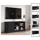 vidaXL TV-skåp svart 102x35.5x47.5 cm konstruerat trä 816177