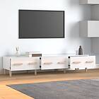 vidaXL TV-skåp vit högglans 150x34.5x30 cm konstruerat trä 812642