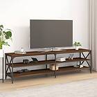 vidaXL TV Stand brun ek 180x40x50 cm konstruerat trä 826738