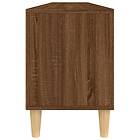 vidaXL TV-taso brun ek 150x30x44,5 cm konstruerat trä 831916