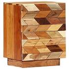 vidaXL Sängbord 40x30x50 cm massivt återvunnet trä 282731