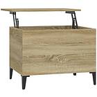 vidaXL Sohvapöytä sonoma-ek 60x44,5x45 cm konstruerat trä 819575