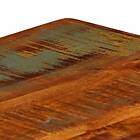 vidaXL Soffbord med hylla 100x60x35 cm massivt återvunnet trä 247324