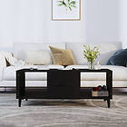 vidaXL Tables Basses svart 102x50x40 cm konstruerat trä 812700