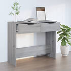 vidaXL Avlastningsbord grå sonoma 90x36x75 cm konstruerat trä 817073
