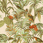 vidaXL DUTCH WALLCOVERINGS Tapet Bird-of-Paradise grön 430612