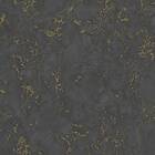 vidaXL DUTCH WALLCOVERINGS Tapet marmor svart och guld 430642