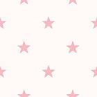 vidaXL Noordwand Tapet Friends & Coffee Little Stars rosa och vit 444861