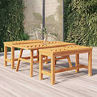vidaXL Coffee Table 100x50x45 cm massivt akaciaträ 362233