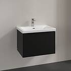 Villeroy & Boch Subway 3.0 Servantskap m/1 skuff 622x429x478 mm, Vulkansort Matt