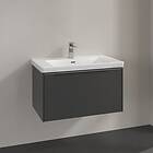 Villeroy & Boch Subway 3.0 Servantskap m/1 skuff 772x429x478 mm, Grafittt Matt