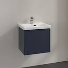 Villeroy & Boch Subway 3.0 Servantskap m/1 skuff 473x429x407.5 mm, Blå Matt