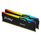 Kingston Fury Beast Black RGB DDR5 6000MHz 2x32GB (KF560C40BBAK2-64)