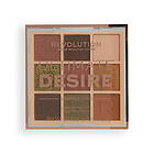 Makeup Revolution Ultimate Desire Shadow Palette Stripped Khaki