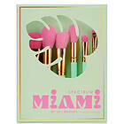 Spectrum Collections Miami Travel Book 6-Piece Brush Set