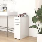 vidaXL Apoteksskåp vit 20x45.5x60 cm konstruerat trä 804211