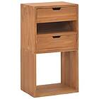 vidaXL Förvaringsskåp 40x30x76 cm massiv teak 326129