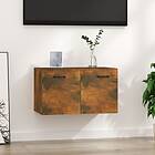 vidaXL Väggskåp rökfärgad ek 60x36,5x35 cm konstruerat trä 817600