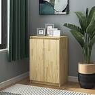 vidaXL Skänk 60x36x84 cm massivt furuträ 808108