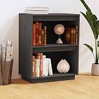 vidaXL Konsolbord grå 60x34x75 cm massiv furu 813821