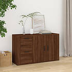 vidaXL Skänk brun ek 100x33x59.5 cm konstruerat trä 821003