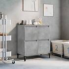 vidaXL Byrå betonggrå 60x35x70 cm konstruerat trä 821168
