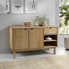 vidaXL Skänk OTTA 114x43x73,5 cm massiv furu 351300