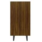 vidaXL Skänk brun ek 103,5x35x70 cm konstruerat trä 813187