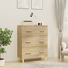 vidaXL Skänk sonoma-ek 70x34x90 cm konstruerat trä 812153