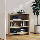 vidaXL Skänk sonoma-ek 70x40,5x75 cm konstruerat trä 809758