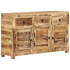 vidaXL Skänk 110x30x65 cm massivt mangoträ 338427