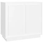 vidaXL Förvaringsskåp vit 80x34x75 cm konstruerat trä 819884
