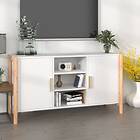 vidaXL Skänk vit 107x38x60 cm konstruerat trä 345678