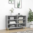 vidaXL Skänk grå sonoma-ek 103.5x35x70 cm konstruerat trä 813183