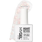 Mylee Heart Confetti No Wipe Top Coat 15ml