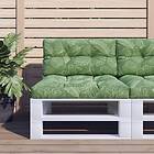 vidaXL Palldyna bladmönster 80x40x12 cm tyg 360620