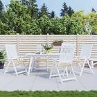 vidaXL Stolsdynor 4 st beige 40x40x3 cm oxfordtyg 47596