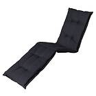 vidaXL Madison Solstolsdyna Basic 200x60 cm svart 447165