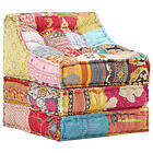vidaXL Modulsoffa lappmönster tyg 287712