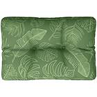 vidaXL Palldyna bladmönster 50x40x12 cm tyg 360554
