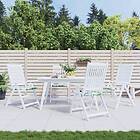 vidaXL Stolsdynor 4 st flerfärgad 50x50x3 cm tyg 361084