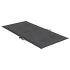 vidaXL Stolsdynor 4 st antracit 100x50x3 cm oxfordtyg 47549