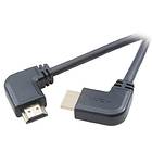 Vivanco HDMI - HDMI High Speed with Ethernet (angled) 3m