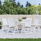 vidaXL Stolsdynor 6 st taupe 50x50x3 cm oxfordtyg 314055