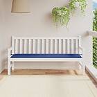 vidaXL Bänkdyna för trädgården kungsblå 180x50x3 cm oxfordtyg 314093