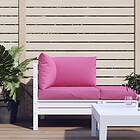 vidaXL Dynor till pallsoffa 3 st rosa Oxford-tyg 361790