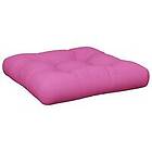 vidaXL Dyna för pallsoffa rosa 60x61,5x10 cm Oxford-tyg 360898