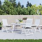 vidaXL Stolsdynor 4 st antracit 50x50x3 cm oxfordtyg 314038