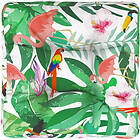 vidaXL Palldyna flerfärgad 50x50x12 cm tyg 360442