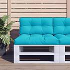 vidaXL Palldyna turkos 80x40x12 cm tyg 360622